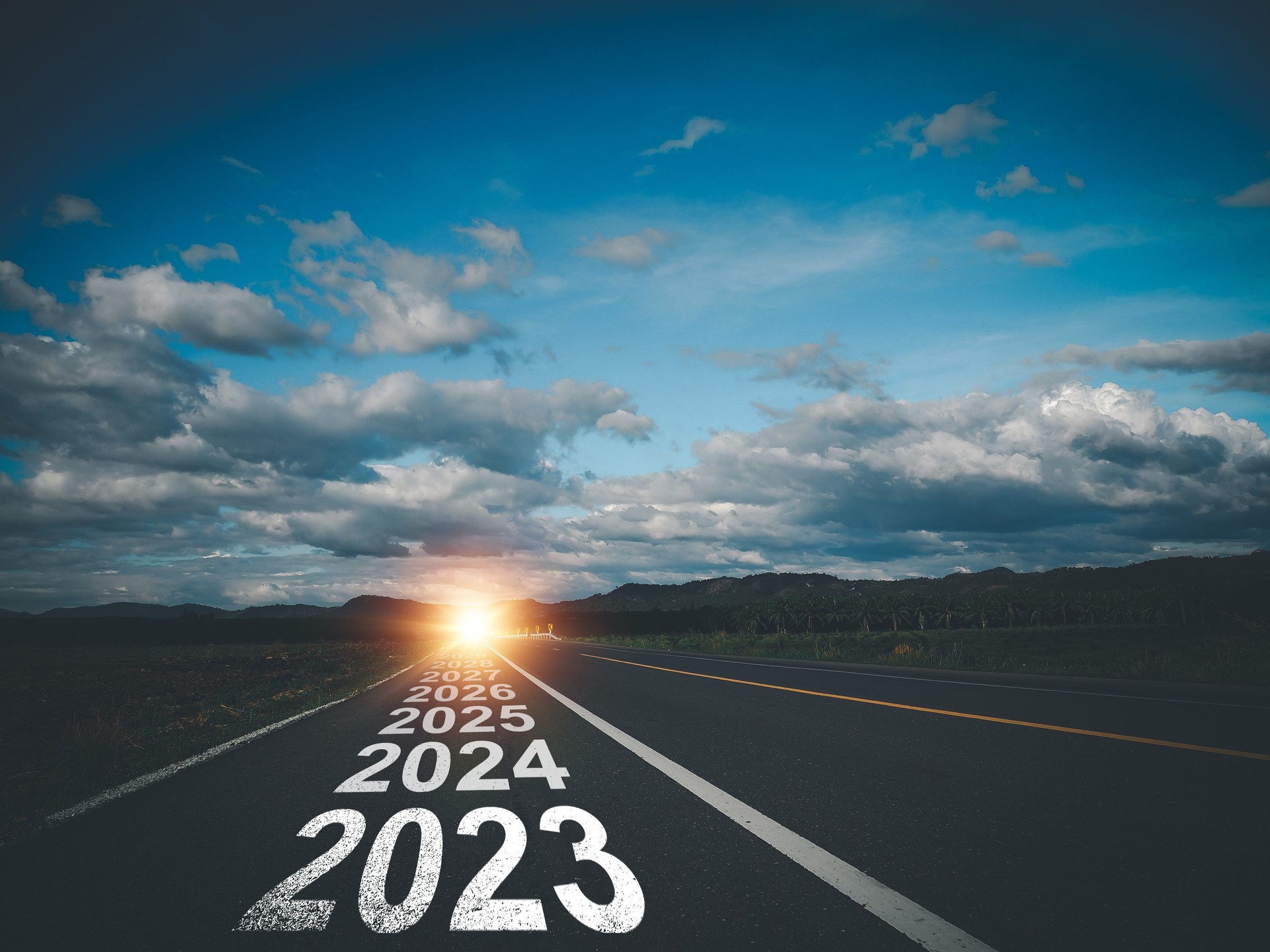 2023 lettere sulla strada